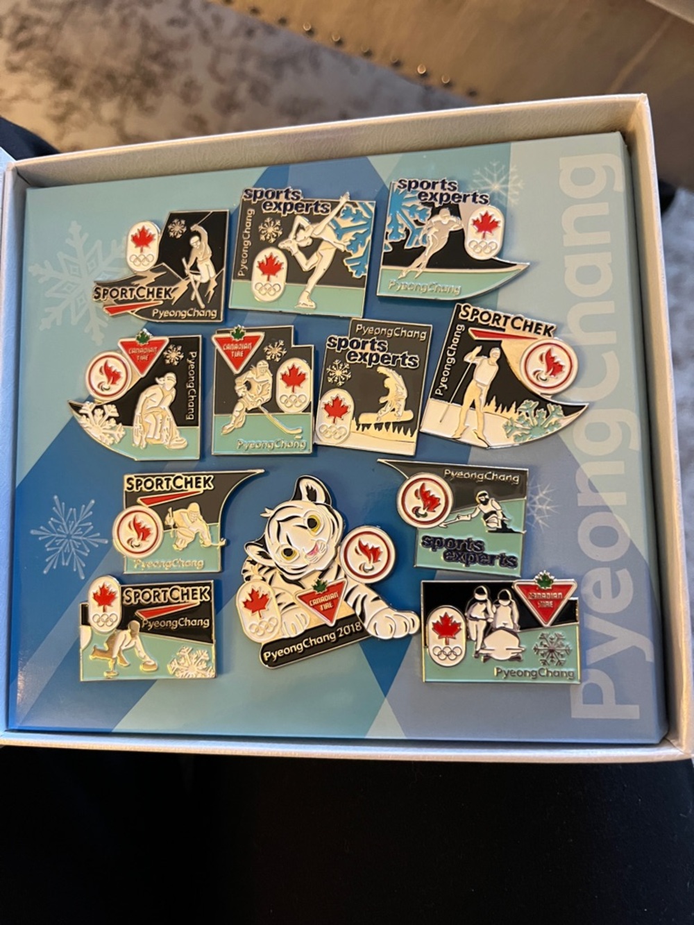 Pyeong Chang Olympic Pin set